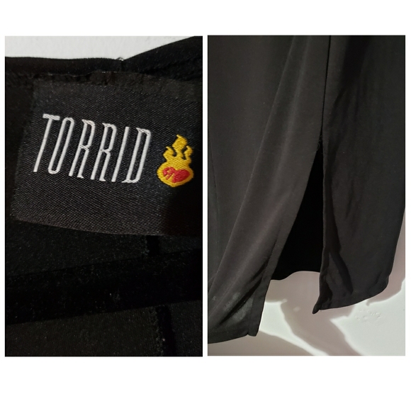 Torrid black dress size 1x - Picture 2 of 2